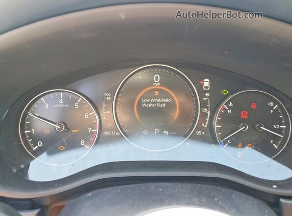3MVDMACL5MM215862 2021 MAZDA CX-30 Белый Вид щитка приборов