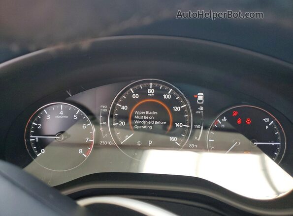3MVDMACL7MM201428 2021 MAZDA CX-30 Black Widok zestawu wskaźników