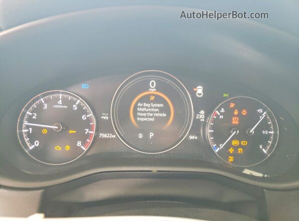 3MVDMADL3LM127809 2020 MAZDA CX-30 Угольный Вид щитка приборов