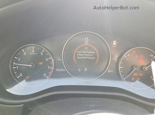 3MVDMBAL2NM405533 2022 MAZDA CX-30 Gray Вид щитка приладів