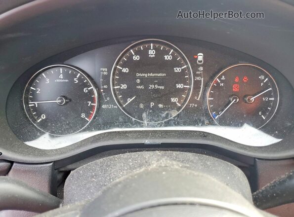 3MVDMBAL3NM425659 2022 MAZDA CX-30 Blue Սարքավորումների վահանակի տեսք