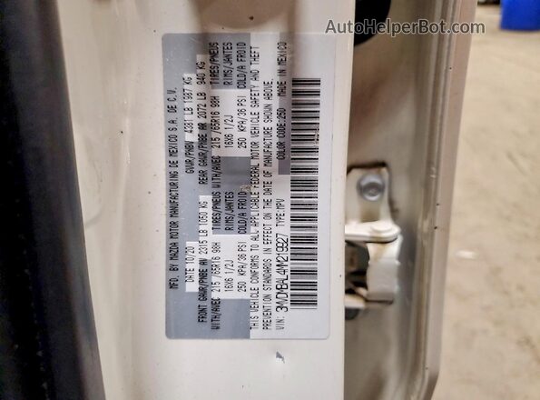 3MVDMBAL4MM219927 2021 MAZDA CX-30 Белый Панорамный вид салона 360°