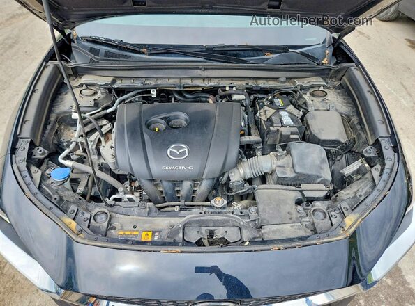 3MVDMBAL7MM210249 2021 MAZDA CX-30 Black Vista del compartimento del motor