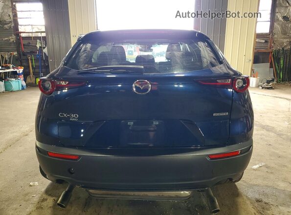 3MVDMBAL7MM302333 2021 MAZDA CX-30 Blue Вид ззаду