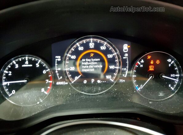 3MVDMBAL7MM302333 2021 MAZDA CX-30 Blue Вид щитка приладів