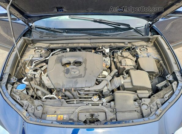 3MVDMBAM0RM714934 2024 MAZDA CX-30 Blue ძრავის განყოფილების ხედი