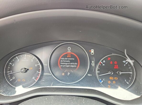 3MVDMBAM0RM714934 2024 MAZDA CX-30 Blue ხელსაწყოთა პანელის ხედი