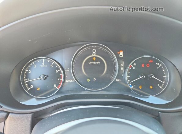 3MVDMBAM1RM640259 2024 MAZDA CX-30 Black Вид щитка приладів