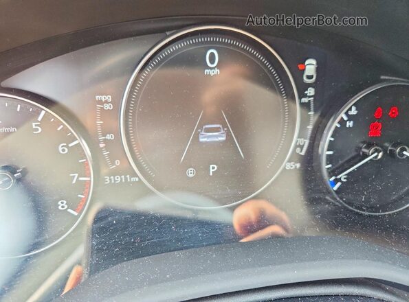 3MVDMBAM6PM511480 2023 MAZDA CX-30 White Vista del cuadro de instrumentos