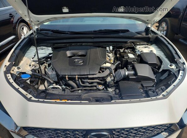 3MVDMBAM6PM511480 2023 MAZDA CX-30 White Vista del compartimento del motor