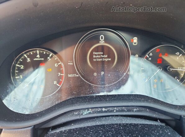 3MVDMBAY1MM300699 2021 MAZDA CX-30 Gray Vista del cuadro de instrumentos
