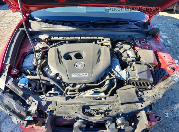 3MVDMBAY9MM242423 2021 MAZDA CX-30 Red Engine compartment view