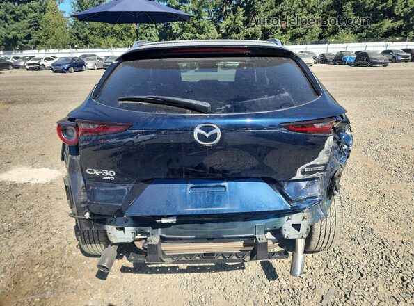 3MVDMBBL0NM424919 2022 MAZDA CX-30 Blue Widok z tyłu