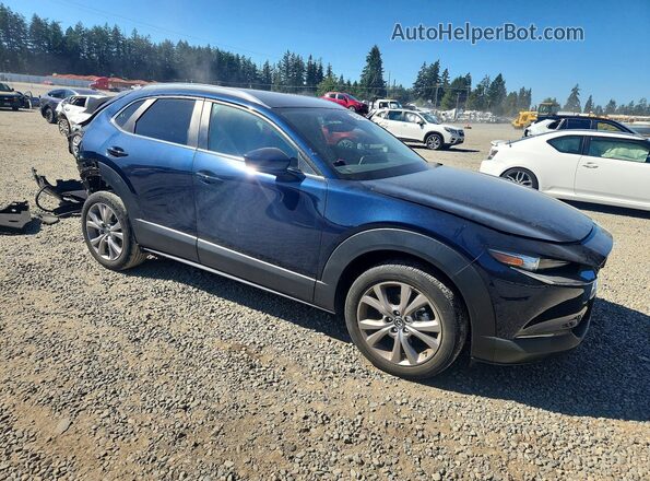 3MVDMBBL0NM424919 2022 MAZDA CX-30 Blue Przód prawy