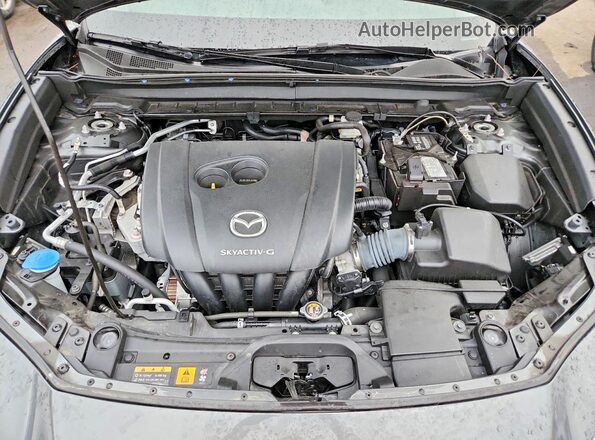 3MVDMBBL0NM445740 2022 MAZDA CX-30 Gray Vista del compartimento del motor
