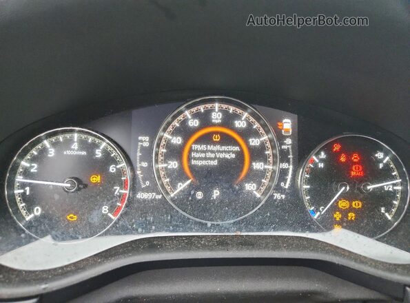 3MVDMBBL0NM445740 2022 MAZDA CX-30 Gray Vista del cuadro de instrumentos