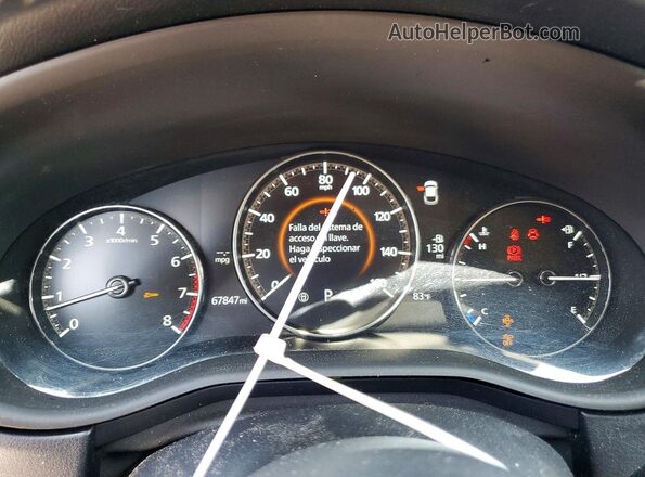 3MVDMBBL1MM257288 2021 MAZDA CX-30 Silver ხელსაწყოთა პანელის ხედი