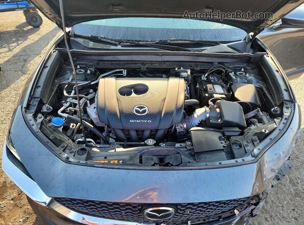 3MVDMBBL4NM454585 2022 MAZDA CX-30 Gray Widok komory silnika