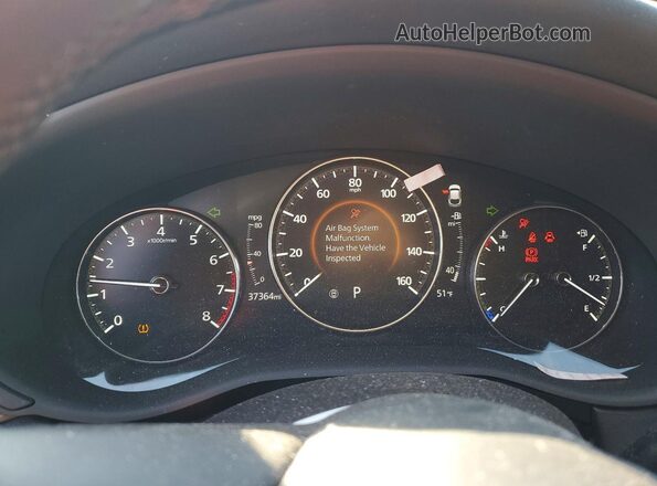 3MVDMBBL6MM301012 2021 MAZDA CX-30 Red Vista del cuadro de instrumentos