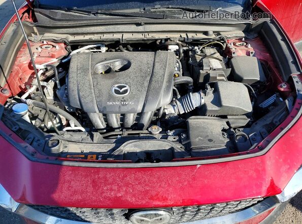 3MVDMBBL6MM301012 2021 MAZDA CX-30 Red Vista del compartimento del motor