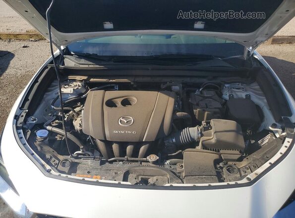 3MVDMBBL9NM428046 2022 MAZDA CX-30 White Widok wnętrza z tyłu
