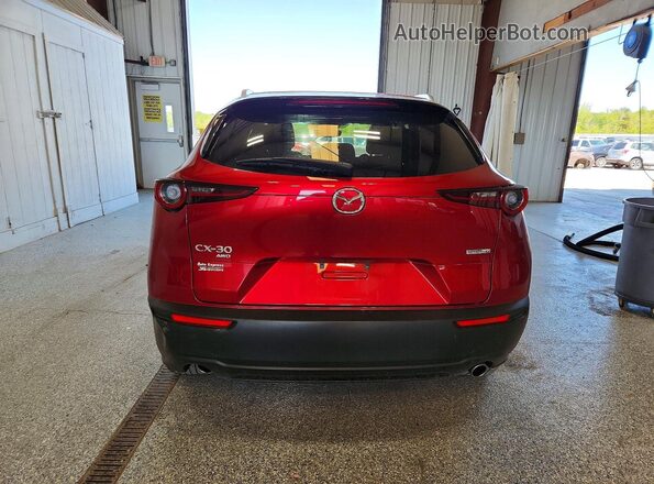 3MVDMBBL9NM437524 2022 MAZDA CX-30 Burgundy Widok z tyłu