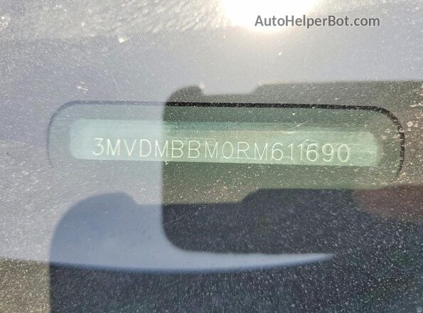 3MVDMBBM0RM611690 2024 MAZDA CX-30 Black VIN կոդի պիտակի տեսք