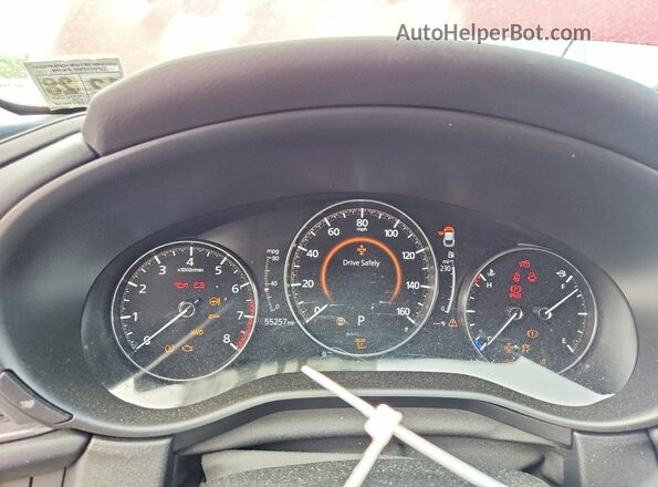 3MVDMBBM3RM601106 2024 MAZDA CX-30 Red Widok zestawu wskaźników