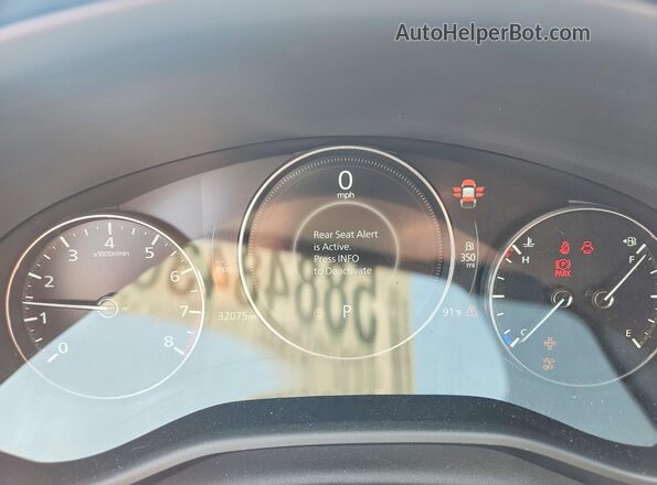 3MVDMBBM3SM793651 2025 MAZDA CX-30 Красный Вид щитка приборов