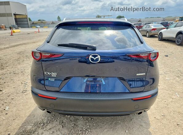 3MVDMBBM5RM693769 2024 MAZDA CX-30 Синий Вид сзади