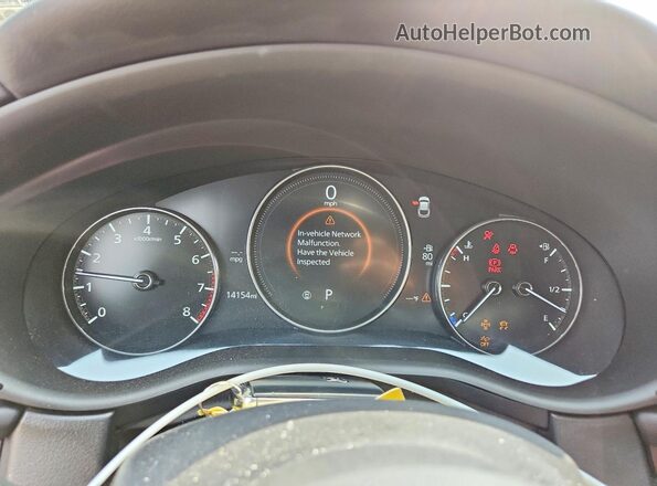 3MVDMBBM6PM509002 2023 MAZDA CX-30 Black Вид щитка приладів