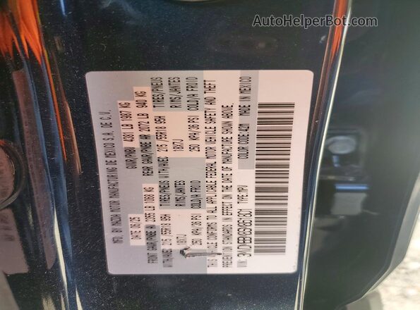 3MVDMBBM8SM861801 2025 MAZDA CX-30 Blue VIN կոդի պիտակի տեսք