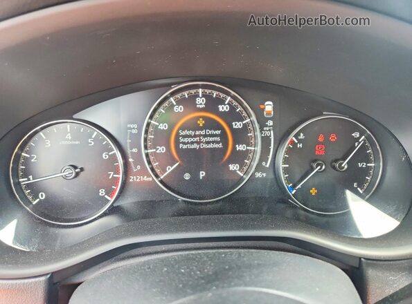 3MVDMBBM9PM552118 2023 MAZDA CX-30 Black ხელსაწყოთა პანელის ხედი