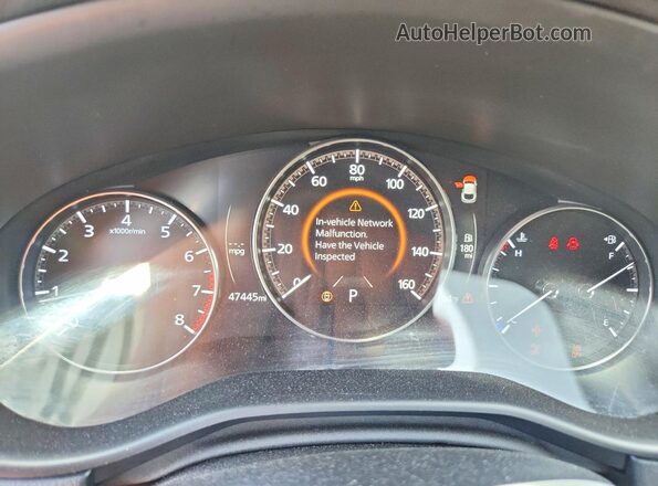 3MVDMBBM9RM699025 2024 MAZDA CX-30 Черный Вид щитка приборов