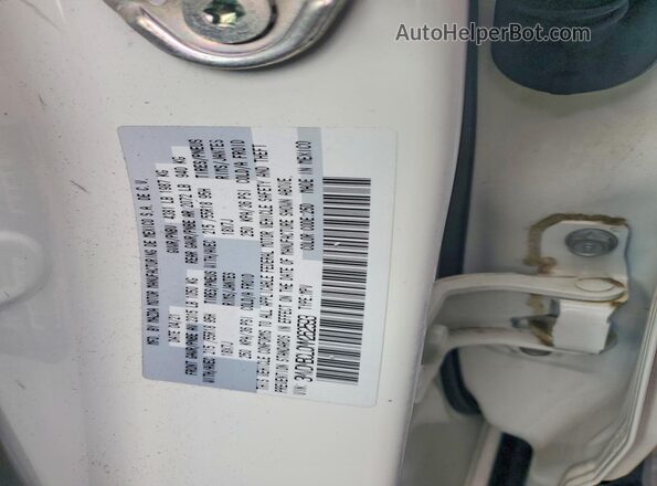3MVDMBCL0MM262593 2021 MAZDA CX-30 White VIN კოდის სტიკერის ხედი