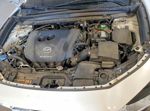 3MVDMBCL0MM315633 2021 MAZDA CX-30 White Vista del compartimento del motor