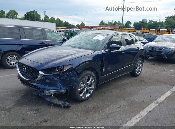 3MVDMBCL0NM425826 2022 MAZDA CX-30 Blue Передня ліва чверть