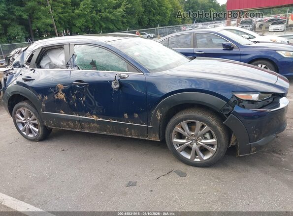 3MVDMBCL0NM425826 2022 MAZDA CX-30 Blue Вид задньої частини салону