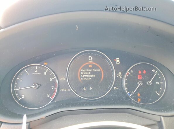 3MVDMBCL1LM105007 2020 MAZDA CX-30 Silver Widok zestawu wskaźników