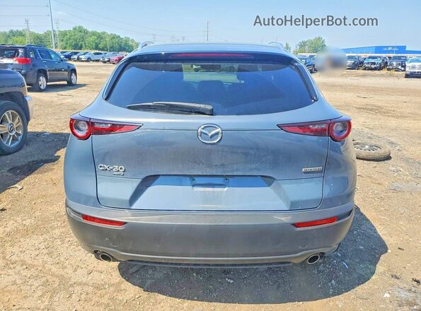3MVDMBCL1NM406640 2022 MAZDA CX-30 Blue Widok z tyłu