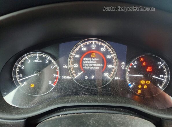 3MVDMBCL2LM106442 2020 MAZDA CX-30 Gray Widok zestawu wskaźników