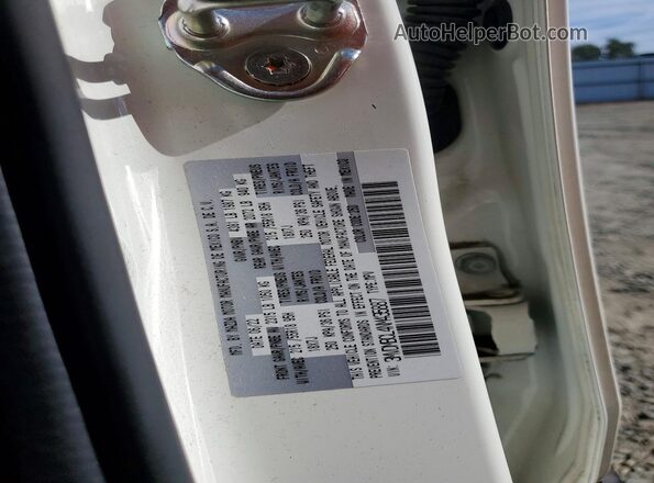 3MVDMBCL4NM435887 2022 MAZDA CX-30 White Widok naklejki z numerem VIN