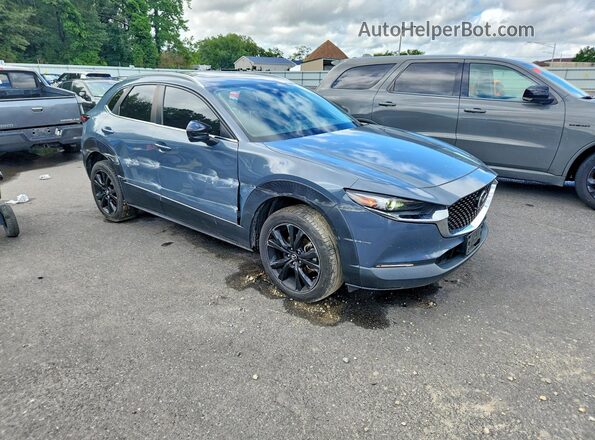 3MVDMBCL6NM407217 2022 MAZDA CX-30 Бирюзовый Передняя правая четверть