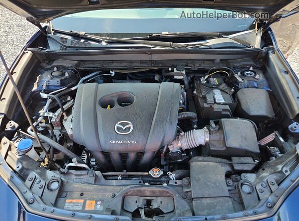 3MVDMBCL7MM211897 2021 MAZDA CX-30 Синий Вид подкапотного пространства