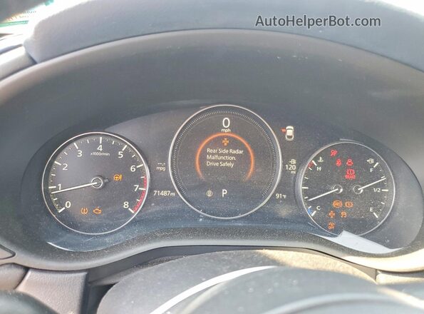 3MVDMBCL8LM140255 2020 MAZDA CX-30 Black Вид щитка приладів