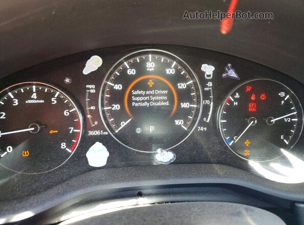 3MVDMBCL8NM430031 2022 MAZDA CX-30 Gray ხელსაწყოთა პანელის ხედი