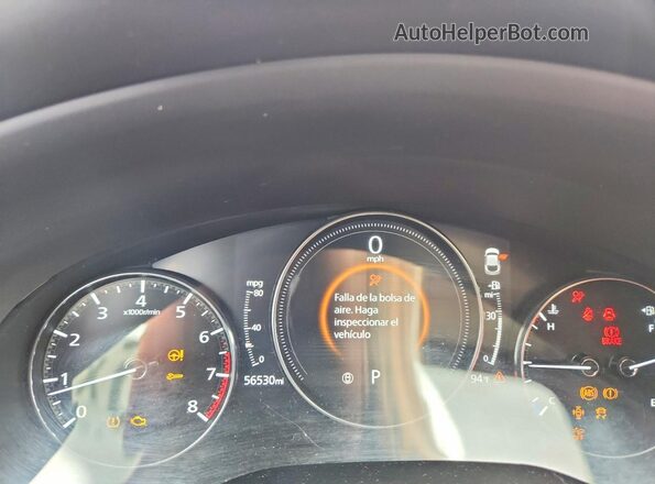 3MVDMBCL9MM300256 2021 MAZDA CX-30 Gray Widok zestawu wskaźników