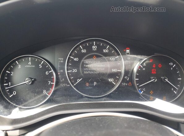 3MVDMBCL9TM135324 2026 MAZDA CX-30 Silver ხელსაწყოთა პანელის ხედი