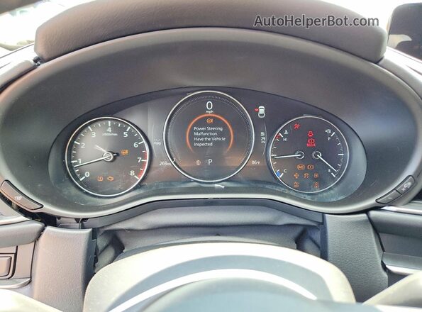 3MVDMBCL9TM146081 2026 MAZDA CX-30 Blue ხელსაწყოთა პანელის ხედი