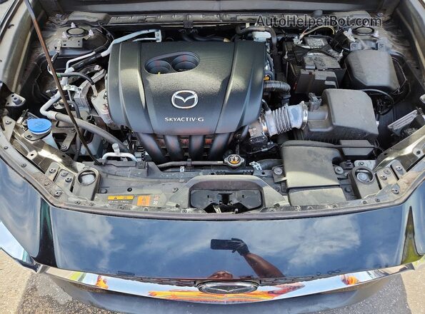 3MVDMBCLXLM115373 2020 MAZDA CX-30 Black Vista del compartimento del motor